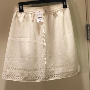 J crew white skirt size 4